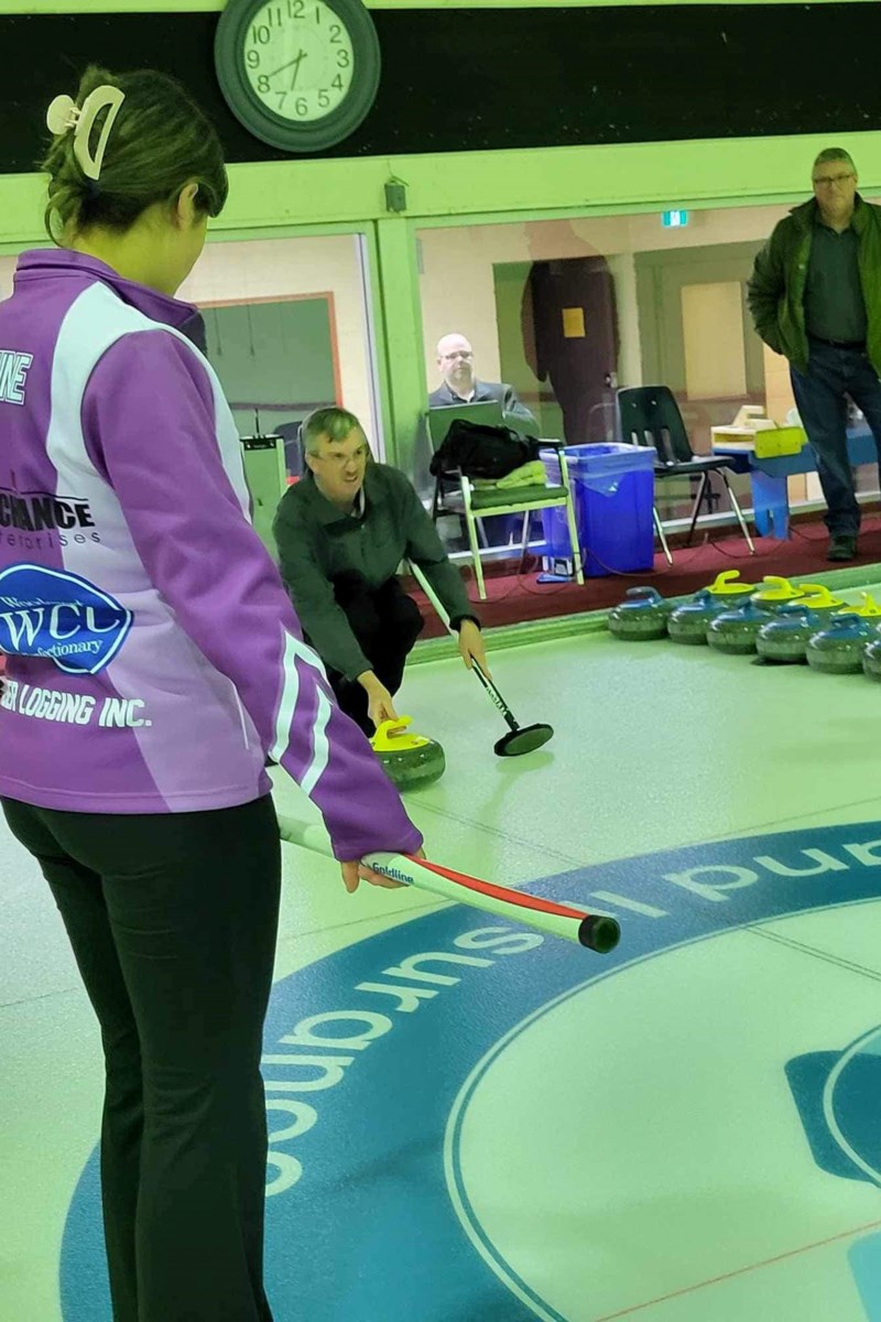 U18 curling teams hurry hard to a big finish