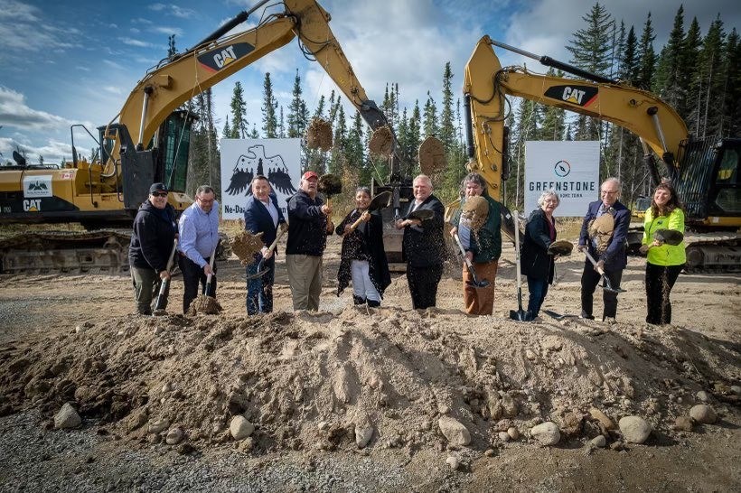 An official groundbreaking was held last week for Needak's new training complex. (Ontario Premier's Office)