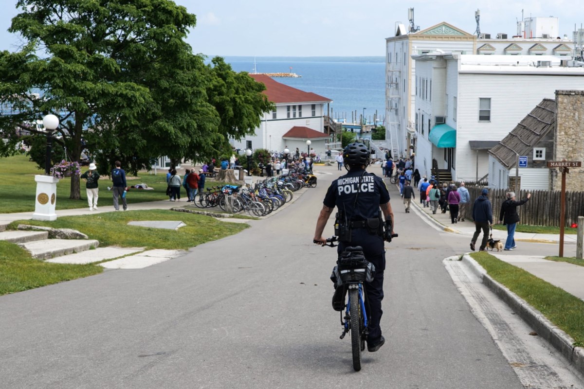 Michigan State Police troopers embrace unique duty on Mackinac Island