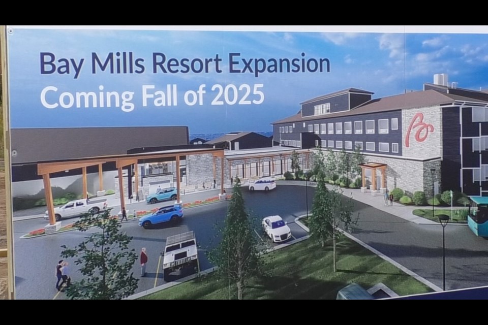 Bay Mils Casino and Resort expansion project is expected to be completed in Fall 2025.