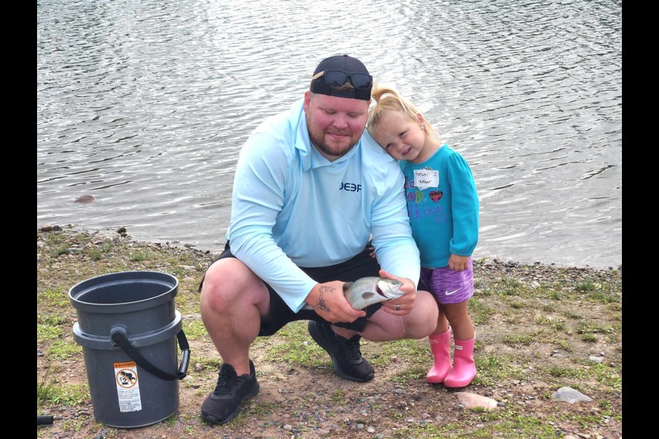 Approximately 138 kids fished out of the Rotary Island Park Kids Fishing Pond Saturday, July, 29, 2023 in the Annual Connor Gorsuch Kids Fishing Day event, organized by Gary and Angela Gorsuch