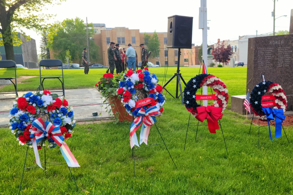 Community gathers for Memorial Day parade and ceremony on May 30, 2022.