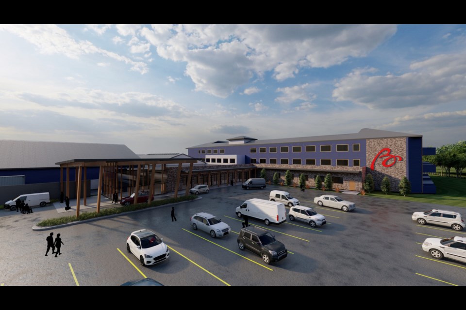 Bay Mills Resort and Casino expansion (seen in this artist rendering) is set for next spring.