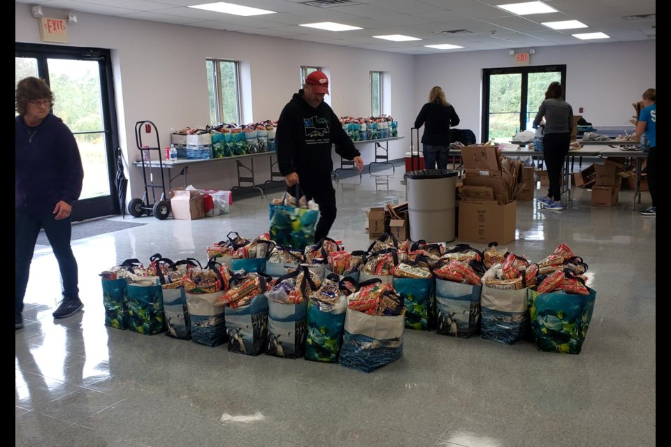 TEFAP is a quarterly food distribution program, in which semi-trucks of food are delivered to community action centers throughout the three counties. It currently services 1,584 individuals across the area. 