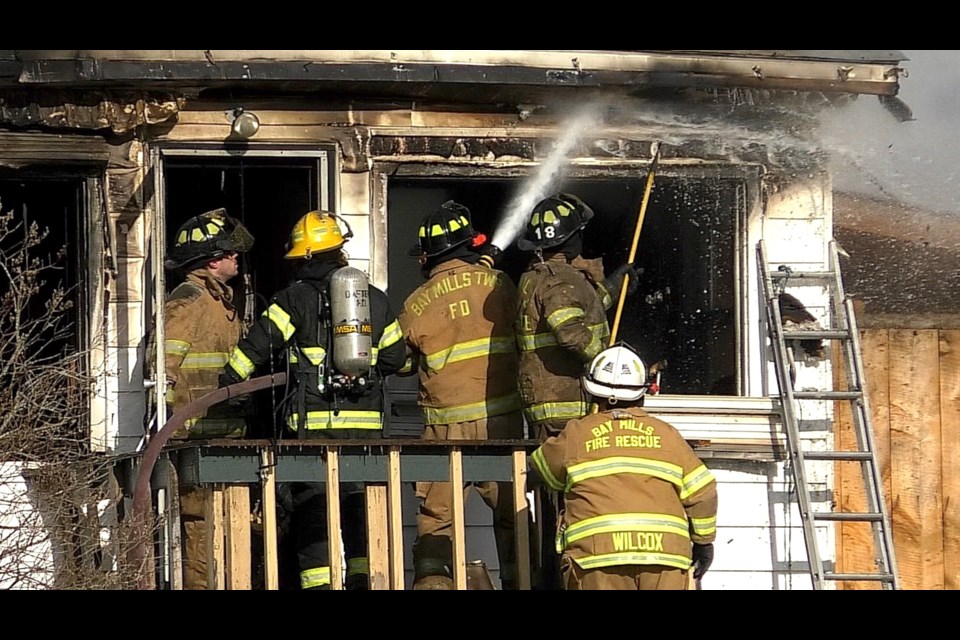 Dafter house fire broke out shortly before 10:30 a.m. on Sunday, Dec. 4, 2022