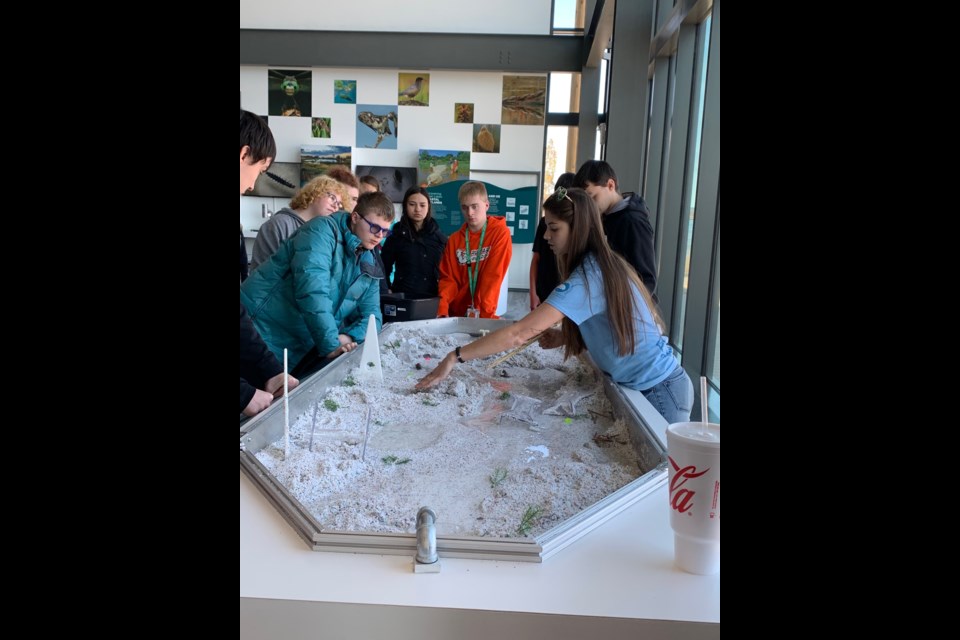 Eastern Upper Peninsula Intermediate School District (EUPISD) Learning Center on field trip to the Center for Freshwater Research and Education (CFRE)