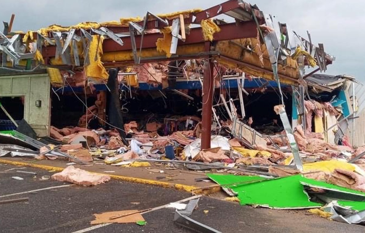 Tornado causa estragos en Gaylord