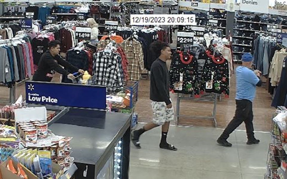 Police hope to identify three men involved in an assault incident that occurred at a Walmart location in Traverse City on Dec. 19, 2023