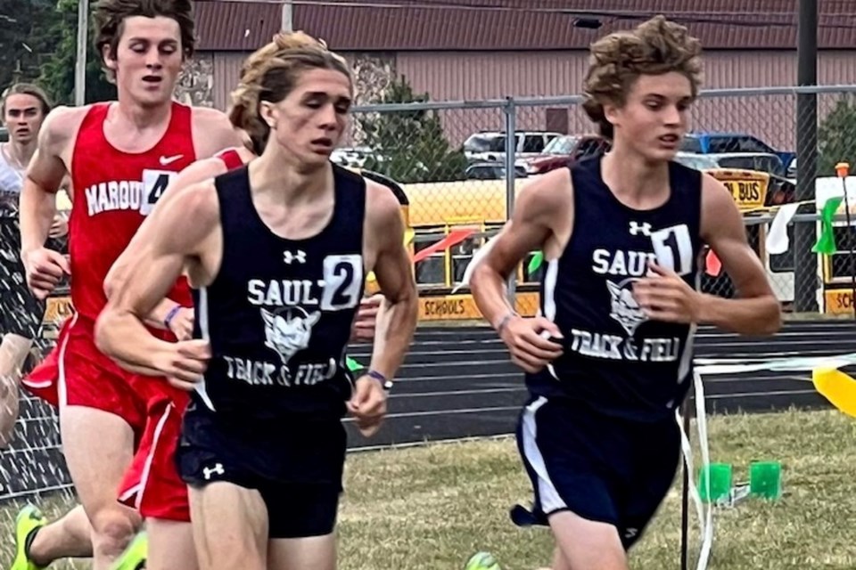 Sault High Blue Devils boys and girls teams finished third at the U.P. Finals.
