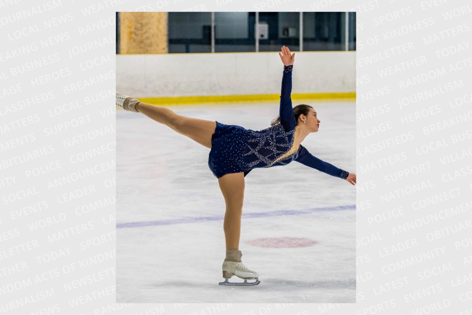 Emma Carlucci will represent the varsity team in free skate.