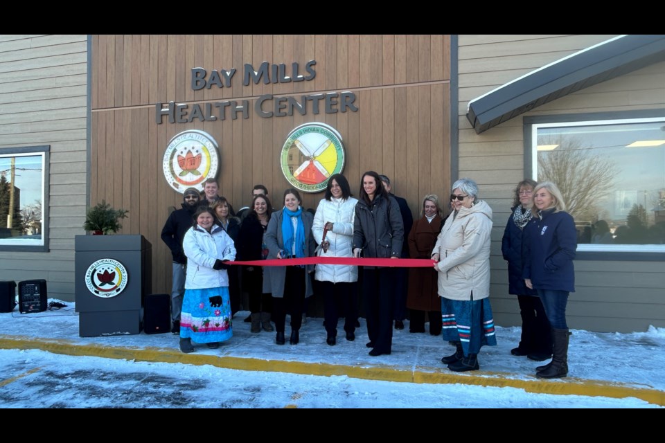 The ribbon cutting ceremony was held at 345p.m. Wednesday.