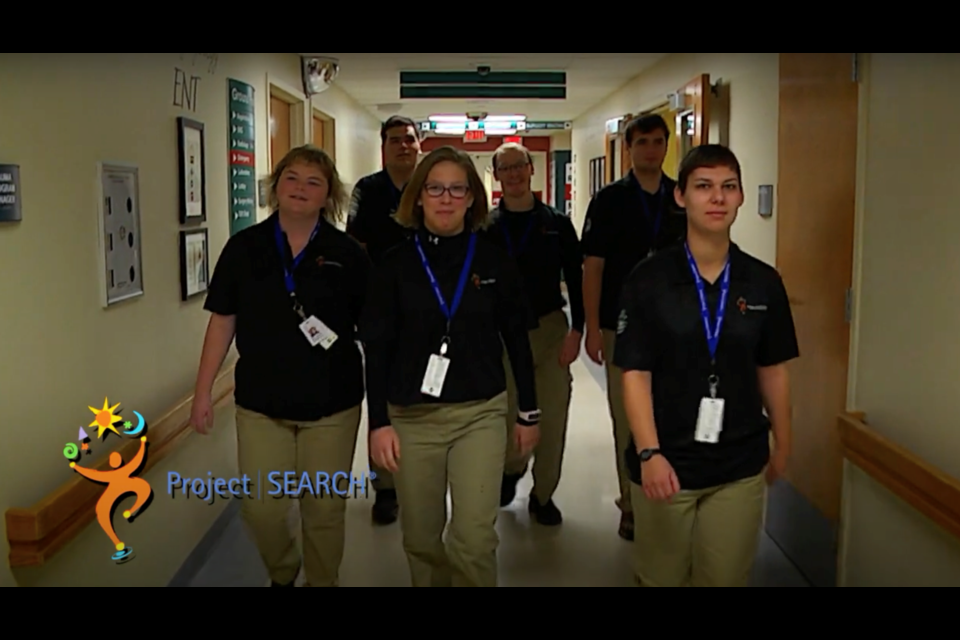 The first graduating class (2019) of Project SEARCH consisted of six interns.  