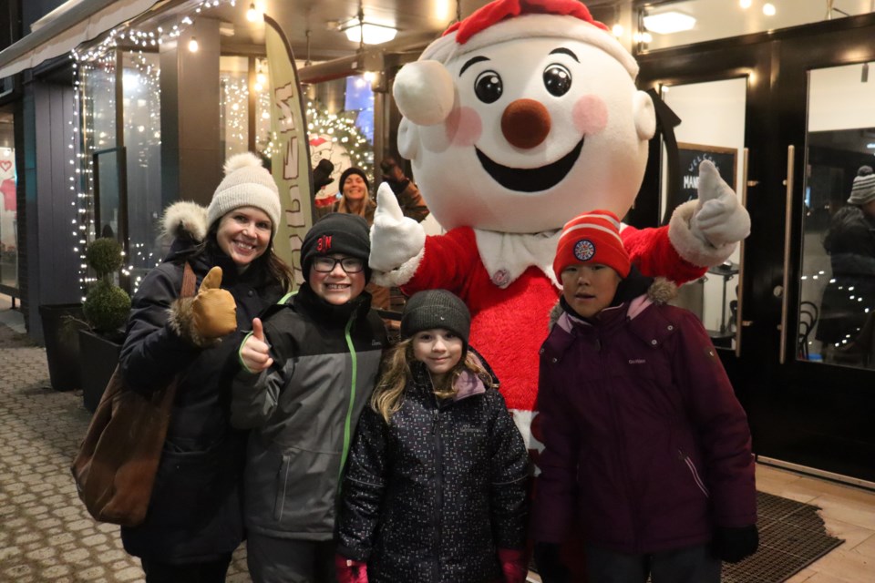 A variety of games, activities, and live music were enjoyed by residents who came out to Bon Soo's closing street party on Queen Street on Feb. 11, 2023.