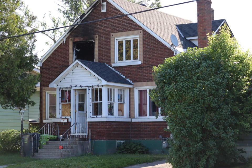 A home in the 300 block of Second Avenue took significant damage after fire crews extinguished an early morning blaze on Wednesday, June 22, 2022.