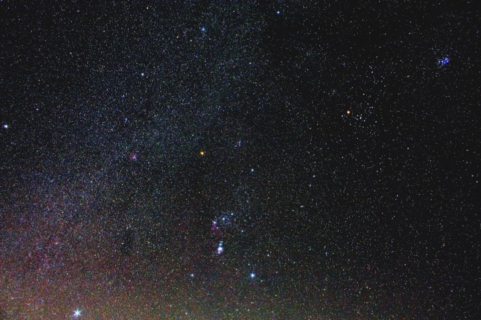 Early sunsets allow one to begin star gazing and photographing the sky after dinner compared to around 10 p.m. in summer