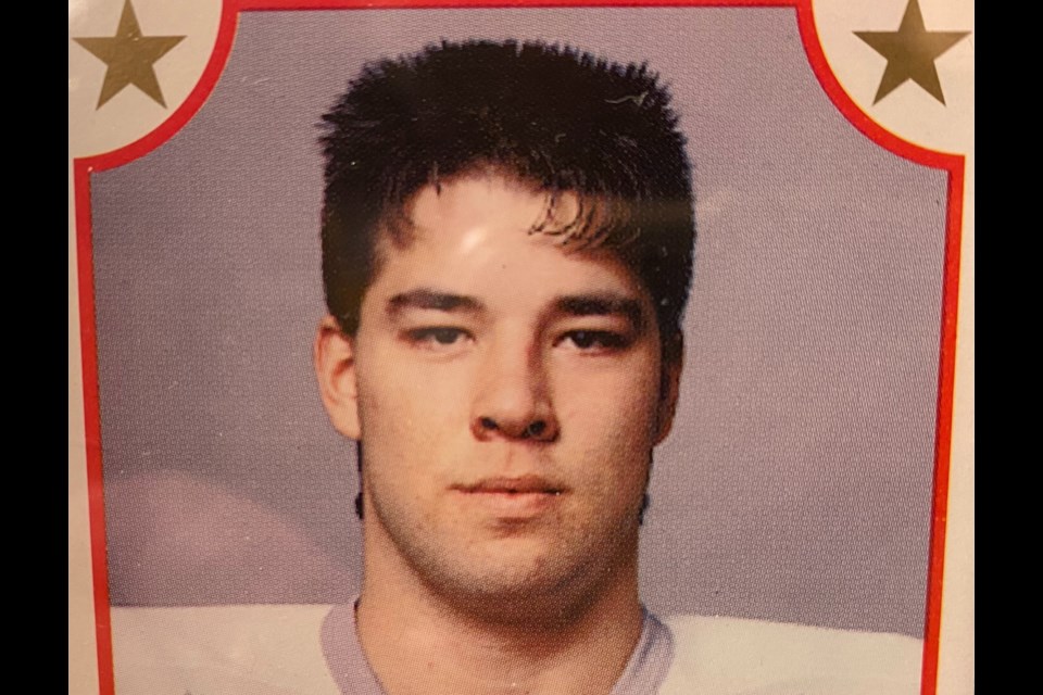 Chris Simon was part of the 1992 Soo Greyhounds team that lost in the Memorial Cup final.