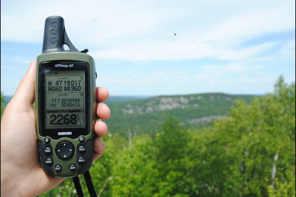 Ishpatina Ridge is the highest point in Ontario and located within the Lady Evelyn-Smoothwater Provincial Park within the Temagami wilderness, the coordinates are shown. Bill Steer for Village Media