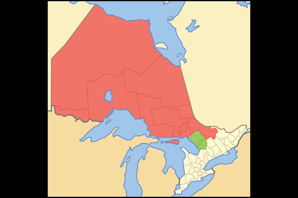 Township Map Northern Ontario Where, Exactly, Is Northern Ontario? - North Bay News