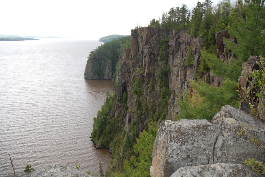 For three seasons the Devil's Rock vista rock face creates a number of moods. Bill Steer for Village Media