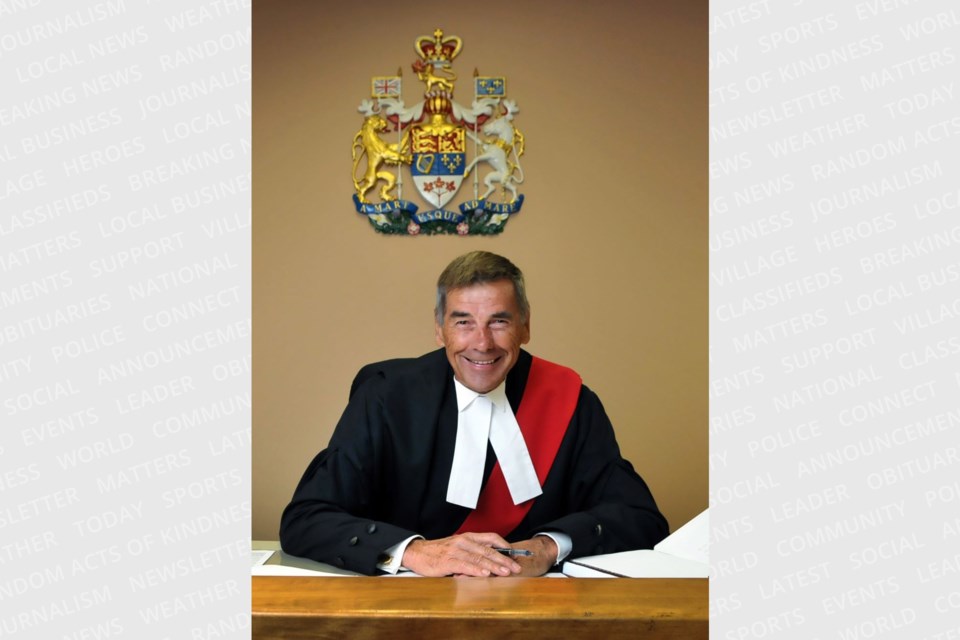 Norman Douglas, a longtime Sault resident and retired Crown Attorney and judge, will be in Sault Ste. Marie April 6 to sign copies of his book entitled 'You Be the Judge'.