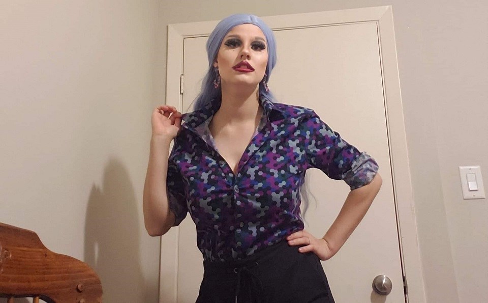 Rebekah Gwynn, the Queer/Trans Councilor with Algoma University Students’ Union (AUSU) and co-host of the  upcoming Drag Show. Photo provided. 