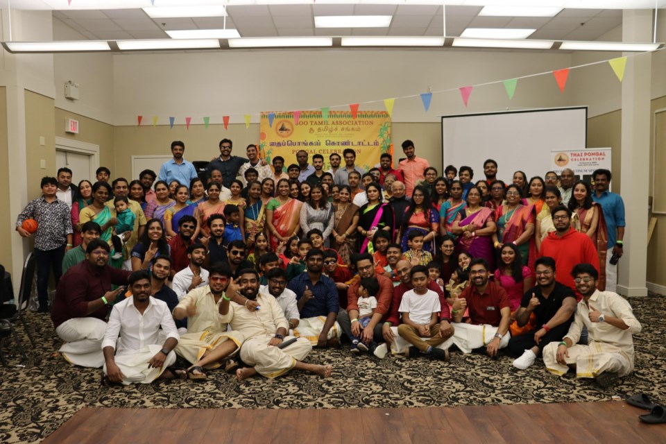 Dozens of Saultites with South Asian ties gathered for a cultural celebration in recognition of Tamil Heritage Month on Jan. 13, 2024.