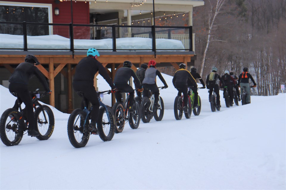 Crimson Ridge's 2nd annual Rock the Ridge Fat Bike Challenge invited cyclists to put their skills to the test on a 20 km or 40 km course on Jan. 22, 2023.