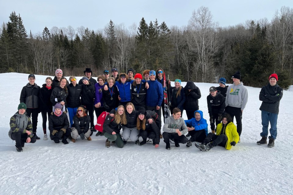 For the first time in many years, students from all four Sault high schools competed at the NOSSA Nordic Skiing Championships in North Bay on Feb. 16, 2023.