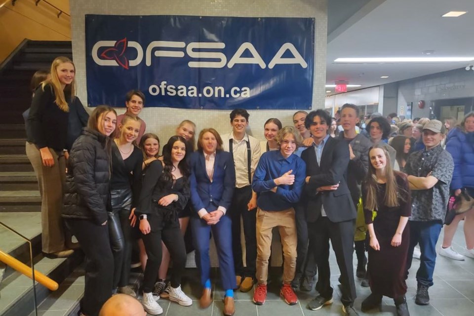 21 high school athletes from the Sault and surrounding area competed at the OFSAA Nordic Skiing Championship in Lakefield, Ont. on Feb. 23, 2023. 