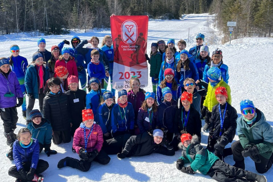 Cross-country skiers from the Soo Finnish Nordic Ski Club earned their third consecutive banner at the Ontario Youth Championships in Timmins this past weekend.