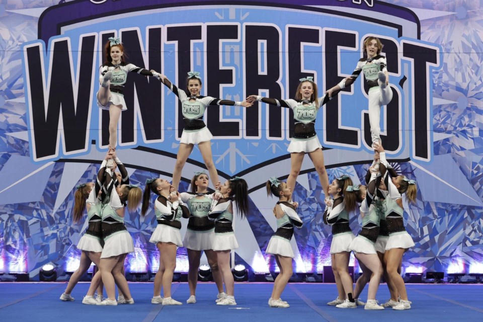 Establishing three recreational and two competitive teams in its first year, 705 Athletics is quickly making a name for itself as a successful cheerleading program in the Sault. 