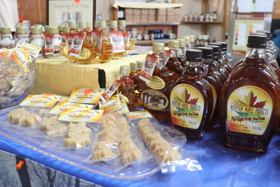 Local maple syrup makers came together at the Mill Market for Maple Madness on Mar. 18, 2023.