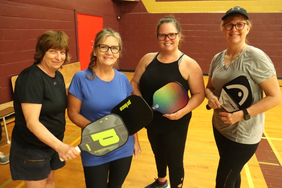 Pickleball beginners have been enjoying their Sundays inside The Tech Complex gym for weekly scrambles. 