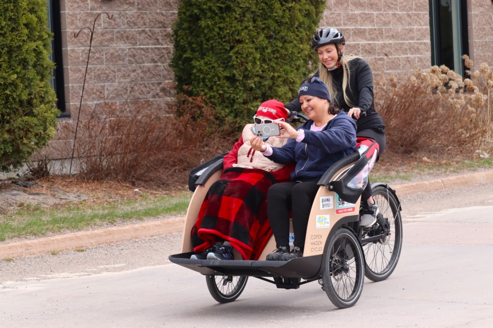 Cycling Without Age is now officially underway in Sault Ste. Marie, a program that allows seniors and residents with limited mobility to ride in an electric pedal-assisted bike.