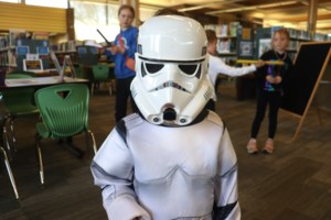 GALLERY: Young Jedis unite at library for Star Wars Day