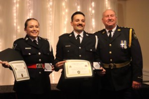 Outstanding peace officers honoured at Crime Stoppers awards night