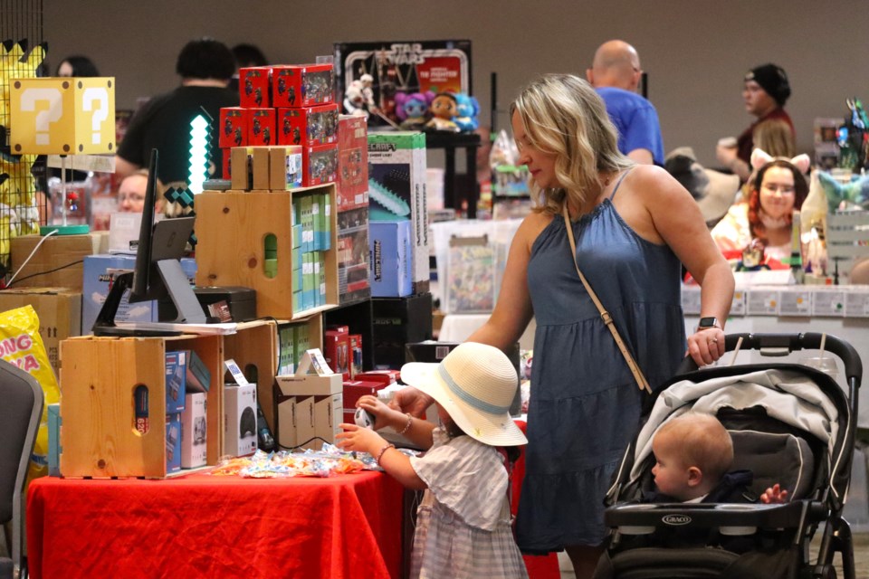 The 3rd annual CollectorCon invited visitors to browse from a variety of pop culture items at Quattro on Saturday.