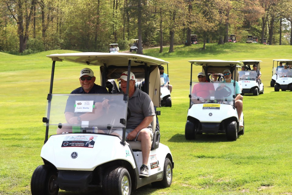 Members of the Hack and Slash Golf League kicked off their 20th season with a special scramble at the Sault Golf Club on May 18, 2024.