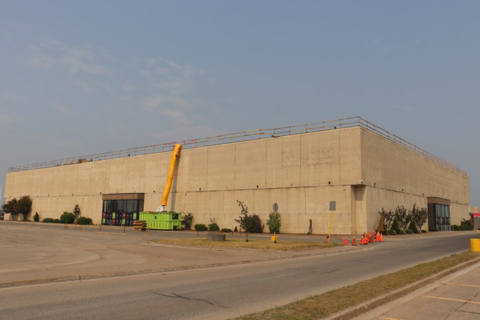 Construction crews have been busy at the former Sears in the Station Mall for exciting and surprising changes, according to the mall's social media.