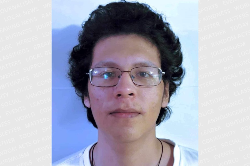 This photo of Colton Brown was uploaded to Facebook by his older sister Sharilyn; the photograph is around a year old and he is pictured here with shorter hair.