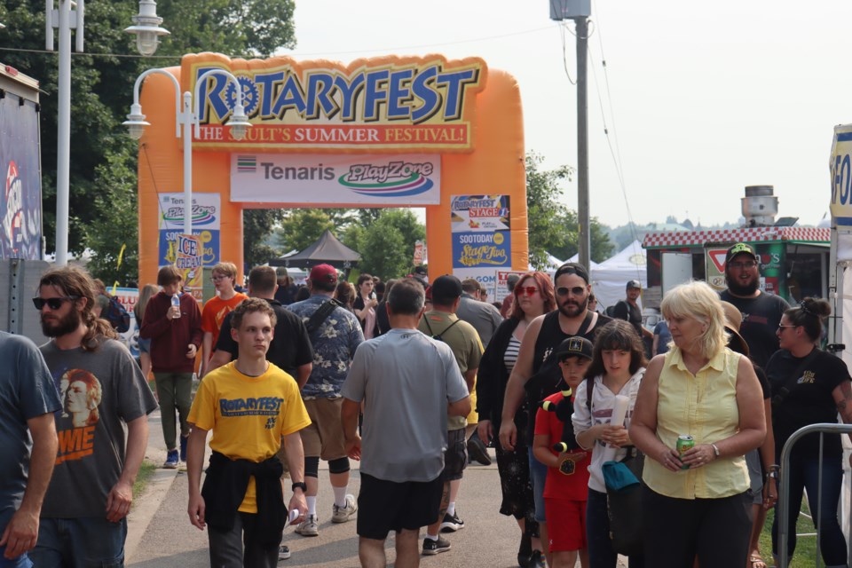 Saultites packed Clergue Park as  the final day of Rotaryfest provided a wide variety of games, food, and entertainment on July 15, 2023