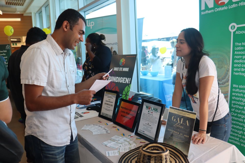 Immigrants and other new residents gathered at the Newcomers Day Fair to learn about some of the services and programs that are available to them.