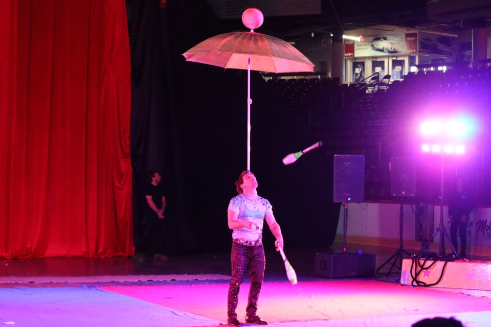 08-13-2022-Great Benjamins Circus dazzles audience at GFL Memorial Gardens-AF-09