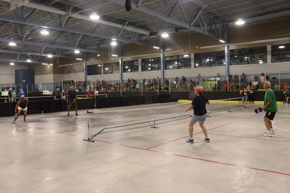 Pickleball players and enthusiasts from across the north gathered inside the John Rhodes Community Centre for the Sault's first-ever Pickleball Ontario North Region Championship from Aug. 11-13, 2023