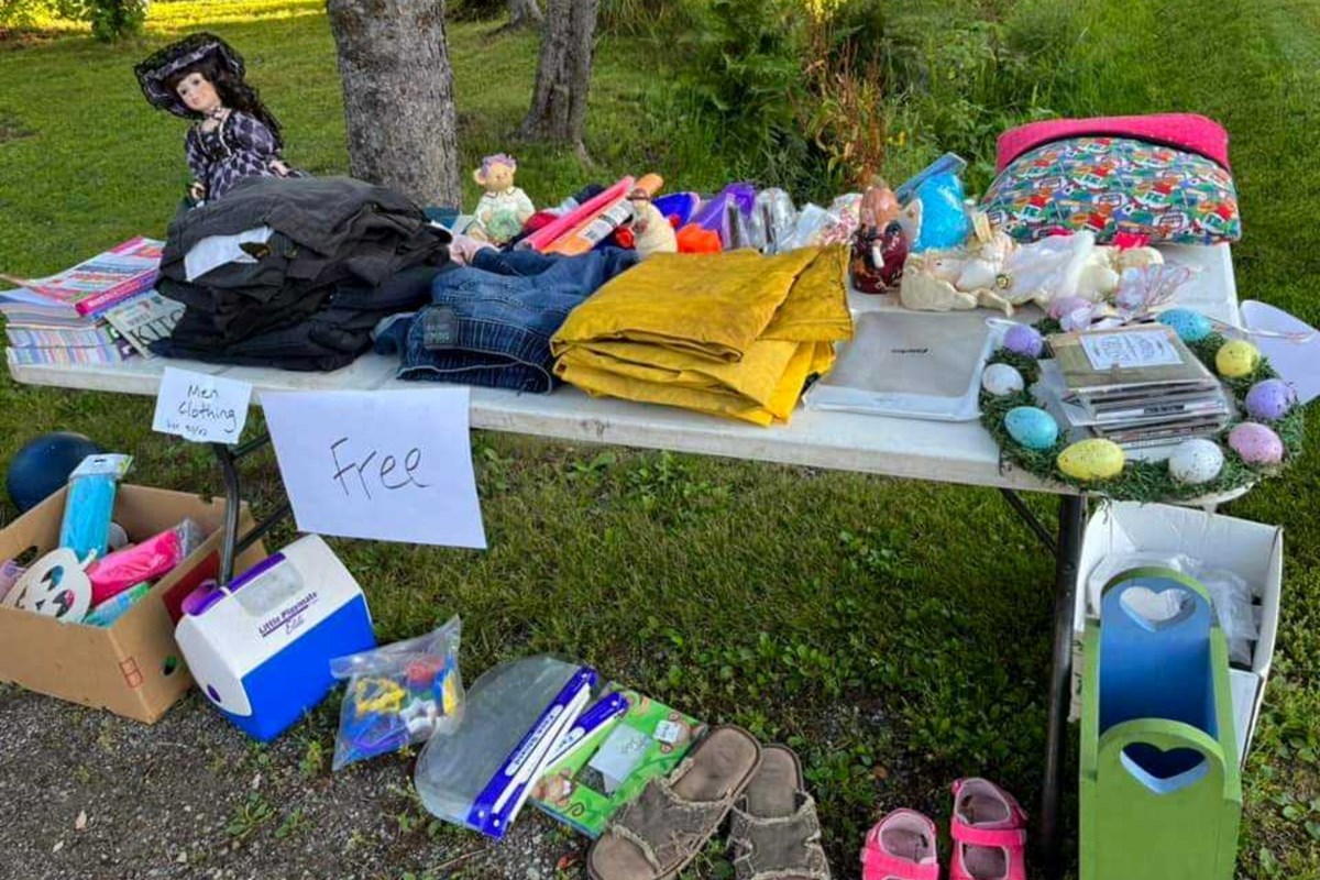 La mujer de Sault hace de «Trash to Treasure» una práctica durante todo el año