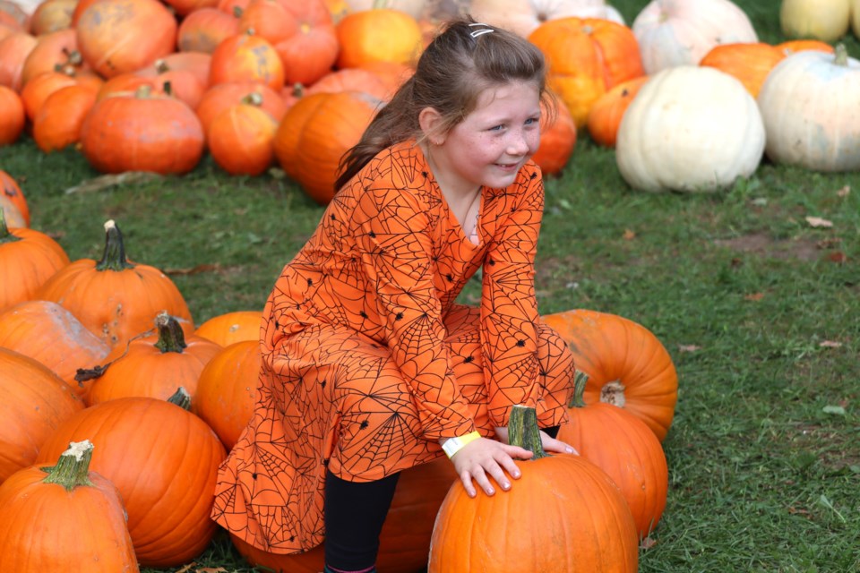 Families with young children came out to Thomson Farms in droves as a lineup of autumn-themed activities was enjoyed by dozens on Sept. 24, 2023 