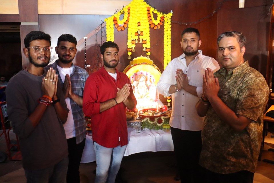 The Ganesh Chaturthi celebration brought nearly 300 local residents together for traditional music, dance, and culture inside the former McNabb Street Aurora's on Sept. 23, 2023.