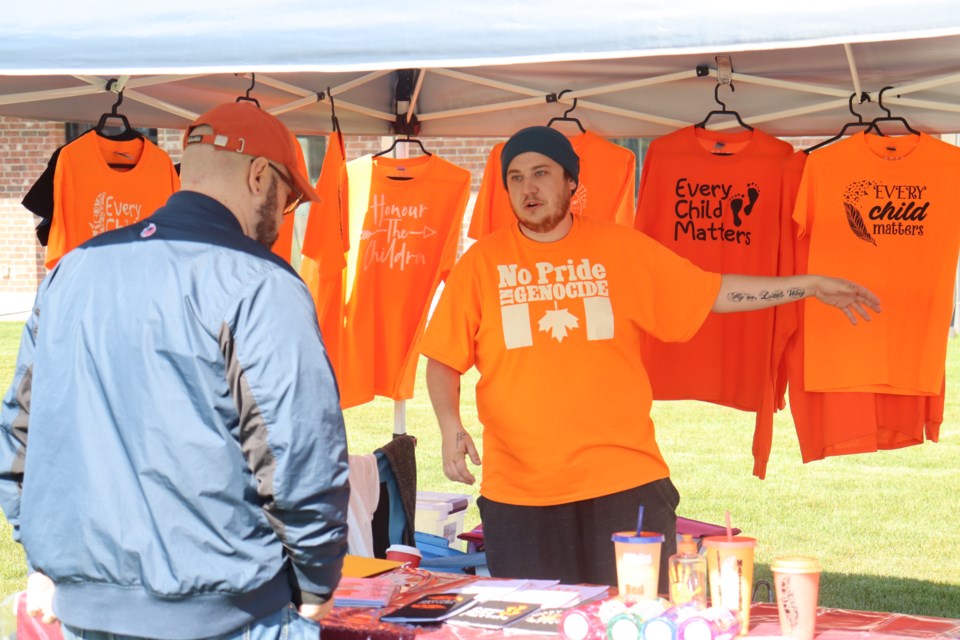 Locals came together at the Machine Shop on Saturday for a vendor show, activities, and live music as celebrations continue for Truth and Reconciliation.