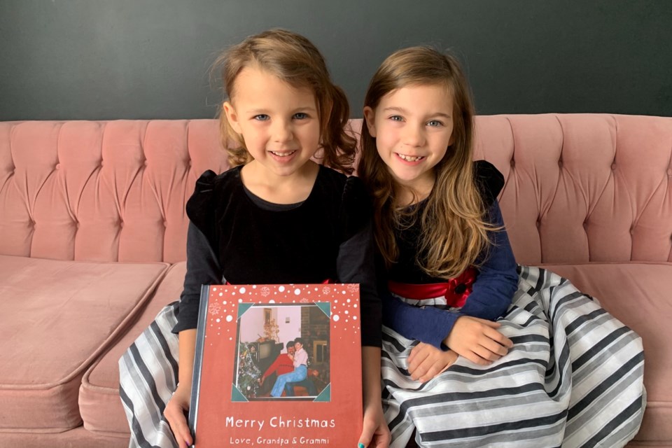 Just like their Grammi Heather Ingram did in 2008, 6-year-old Adia Ingram (left) and 7-year-old Blythe Ingram (right) are asking the public to donate their loonies and toonies for 'Heather's Christmas Wish in Support of ARCH.'