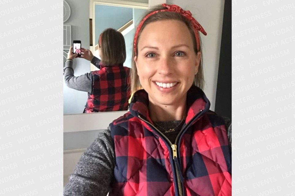 Superior Heights teacher and breast cancer survivor Andrea Pietramale (pictured) shows off her nearly full head of hair after using special cold caps during chemotherapy treatments. 